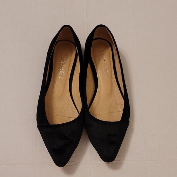 CHELSEA CREW POINTED TOE SLIP-ON WOMEN"S SUEDE FLAT - Picture 2 of 15